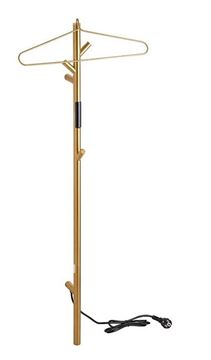 BEMETA elektrický sušák ručníků 1180x130 mm, 30 W, s el. kabelem, lesklá zlatá 704153011 Obrázek - fotka