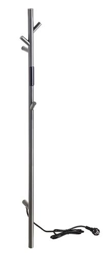 BEMETA elektrický sušák ručníků 1180x130 mm, 30 W, s el. kabelem, matná grafitová 704155015 Obrázek - Hlavní obrázek