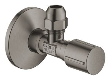 GROHE UNIVERSAL rohový ventil 1/2"x3/8", kartáčovaný hard graphite