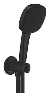 GROHE TEMPESTA CUBE 110 sprchová souprava 3-dílná, ruční sprcha 110x110 mm, 3 proudy, hadice, držák, Water Saving, matte black
