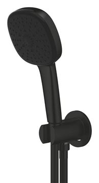 GROHE TEMPESTA CUBE 110 sprchová souprava 3-dílná, ruční sprcha 110x110 mm, 3 proudy, hadice, držák, Water Saving, matte black 269102433 Obrázek - fotka