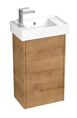 LAUFEN FIORA skříňka pod umývátko 40,8x26x67,4 cm, 1 dvířka, Push-open, dub H40F9909305351 Obrázek - Hlavní obrázek