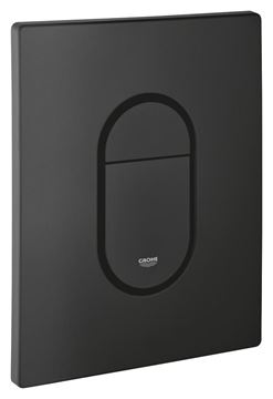 GROHE ARENA COSMOPOLITAN ovládací tlačítko pro dvě splachování, plast, phantom black