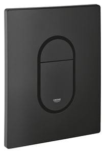 GROHE ARENA COSMOPOLITAN ovládací tlačítko pro dvě splachování, plast, phantom black