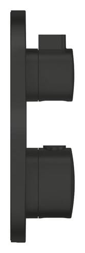GROHE GROHTHERM podomítková termostatická baterie, pro 2 spotřebiče, Water Saving, phantom black 1022082430 Obrázek - fotka