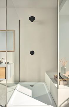 GROHE GROHTHERM podomítková termostatická baterie, pro 2 spotřebiče, Water Saving, phantom black 1022082430 Obrázek - fotka