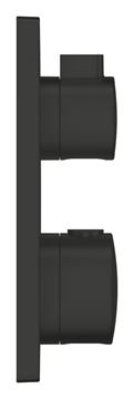GROHE GROHTHERM podomítková termostatická baterie, pro 2 spotřebiče, matte black 1022092430 Obrázek - fotka