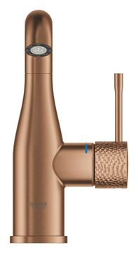 GROHE ESSENCE NEW umyvadlová stojánková baterie, s odtokovou soupravou, kartáčovaný warm sunset 24173DE1 Obrázek - fotka