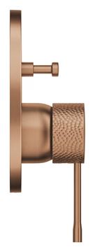 GROHE ESSENCE NEW vanová podomítková baterie, s přepínačem, kartáčovaný warm sunset 24167DE1 Obrázek - fotka