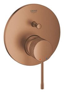 GROHE ESSENCE NEW vanová podomítková baterie, s přepínačem, kartáčovaný warm sunset