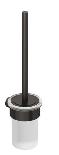 KLUDI VELA R WC štětka, nástěnná, sklo, kartáčovaný gun metal 58974N2 Obrázek - Hlavní obrázek