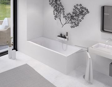 POLYSAN LILY vana 170x70 cm, bez nožiček, akrylát 72230 Obrázek - fotka