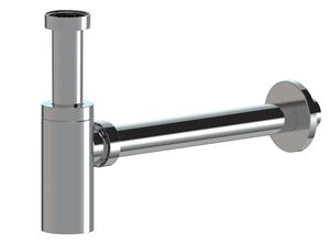 EASY designový umyvadlový sifon DN32, s převlečnou maticí 5/4, chrom
