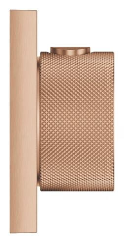 GROHE GROHTHERM AQUA TILES podomítková termostatická baterie, pro 3 spotřebiče, Water Saving, kartáčovaný warm sunset 106866DL00 Obrázek - fotka