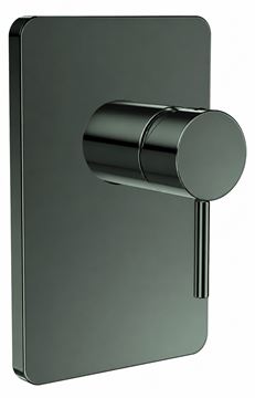 CONCEPT 300 ROUND sprchová podomítková baterie, PVD, infinity black