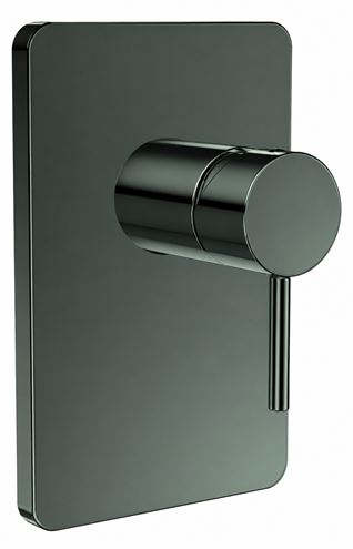CONCEPT 300 ROUND sprchová podomítková baterie, PVD, infinity black CRIPH68655PCON Obrázek - Hlavní obrázek