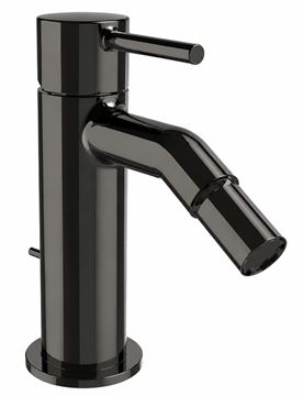CONCEPT 300 ROUND umyvadlová stojánková baterie, s odtokovou soupravou, imperial black