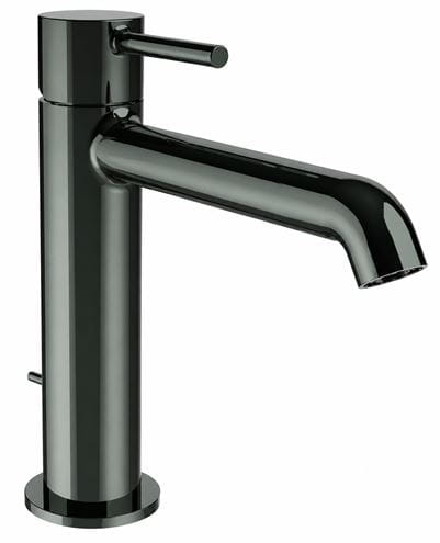 CONCEPT 300 ROUND umyvadlová stojánková baterie, s odtokovou soupravou, PVD, infinity black CRIPH26355PCON Obrázek - Hlavní obrázek