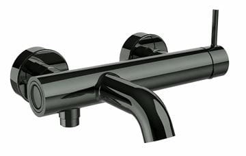 CONCEPT 300 ROUND vanová nástěnná baterie, s přepínačem, PVD, infinity black
