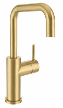 CONCEPT 300 ROUND umyvadlová stojánková baterie, PVD, brushed gold brass
