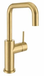 CONCEPT 300 ROUND umyvadlová stojánková baterie, PVD, brushed gold brass