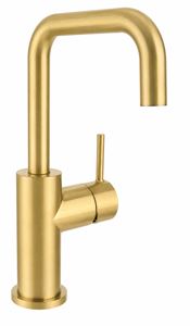 CONCEPT 300 ROUND umyvadlová stojánková baterie, s odtokovou soupravou, PVD, brushed gold brass 