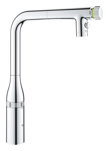 GROHE ESSENCE SMARTCONTROL dřezová baterie, s vytahovací sprškou, chrom 31892000 Obrázek - fotka