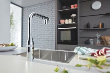 GROHE ESSENCE SMARTCONTROL dřezová baterie, s vytahovací sprškou, chrom 31892000 Obrázek - fotka