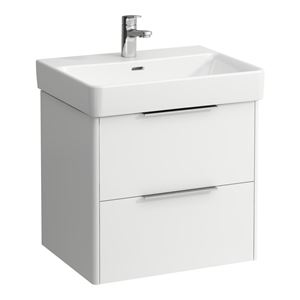 LAUFEN BASE skříňka pod umyvadlo 57x43,8x51,5 cm, 2 zásuvky, matná bílá