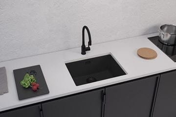 ALVEUS OMNI 30 G91 granitový dřez 550x450 mm, černá 1150055 Obrázek - fotka