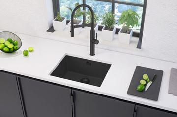 ALVEUS OMNI 30 BLACK EDITION granitový dřez 550x450 mm, černá 1150057 Obrázek - fotka