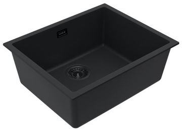 ALVEUS OMNI 30 BLACK EDITION granitový dřez 550x450 mm, černá 1150057 Obrázek - fotka