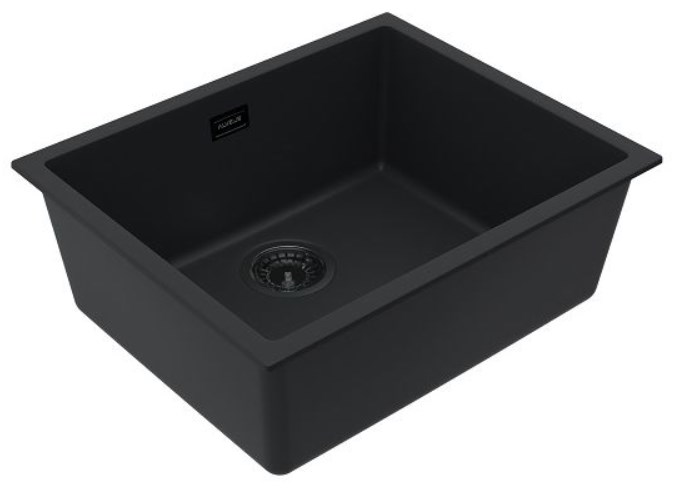 ALVEUS OMNI 30 BLACK EDITION granitový dřez 550x450 mm, černá 1150057 Obrázek - fotka