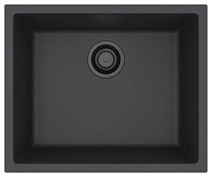 ALVEUS OMNI 30 BLACK EDITION granitový dřez 550x450 mm, černá