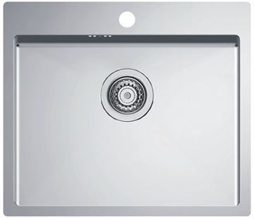 ALVEUS QUARTO 10 nerezový dřez 550x480 mm, otvor pro baterii