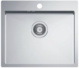ALVEUS QUARTO 10 nerezový dřez 550x480 mm, otvor pro baterii