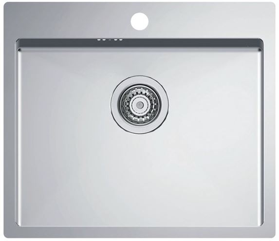 ALVEUS QUARTO 10 nerezový dřez 550x480 mm, otvor pro baterii 1124382 Obrázek - Hlavní obrázek