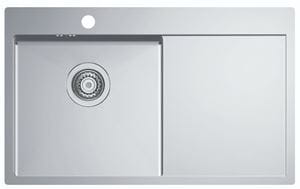 ALVEUS QUARTO 30 nerezový dřez 780x480 mm, otvor pro baterii, odkapávač vpravo