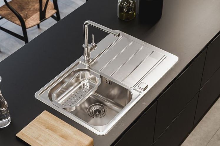 ALVEUS LINE MAX 80 nerezový dřez 790x500 mm, otočný, odkapávač 1136608 Obrázek - fotka