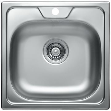 ALVEUS ALLUX 70 nerezový dřez 480x480 mm, otvor pro baterii