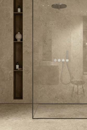 ARIOSTEA ULTRA PIETRE dlažba 100x100 cm, mat, portland beige UP6P100709 Obrázek - fotka