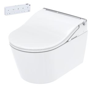 CONCEPT 300 WASHLET závěsné WC s bidetovým sedátkem, Rimless, kulaté