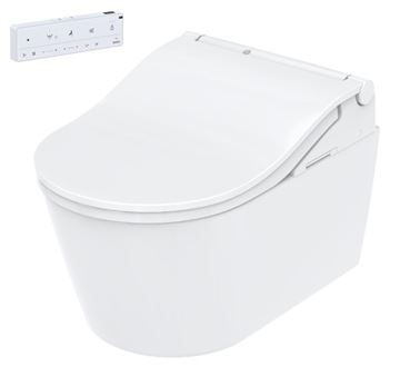 CONCEPT 300 WASHLET závěsné WC s bidetovým sedátkem, Rimless, kulaté