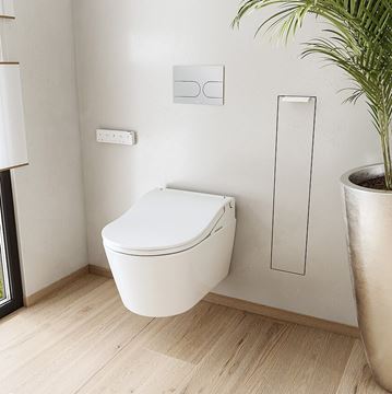 CONCEPT 300 WASHLET závěsné WC s bidetovým sedátkem, Rimless, kulaté 542ERY-CONWCR+801EAG Obrázek - fotka