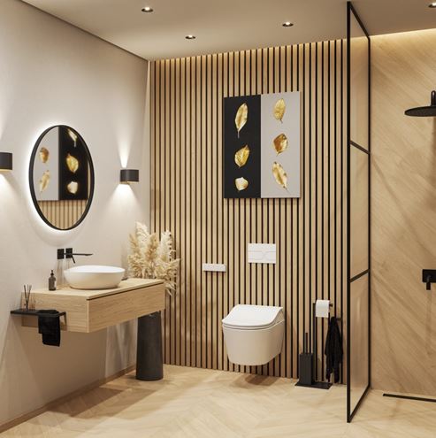 CONCEPT 300 WASHLET závěsné WC s bidetovým sedátkem, Rimless, kulaté, matná bílá 542ERY-OPTMWR+801ECG Obrázek - fotka