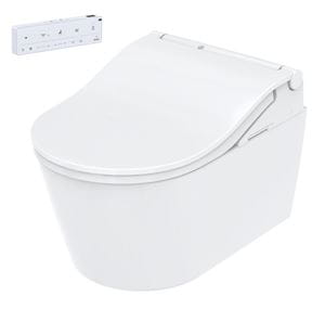 CONCEPT 300 WASHLET závěsné WC s bidetovým sedátkem, Rimless, kulaté, matná bílá