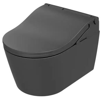 CONCEPT 300 WASHLET závěsné WC s bidetovým sedátkem, Rimless, kulaté, matná černá CW542ERY#MBL+TCF80 Obrázek - fotka