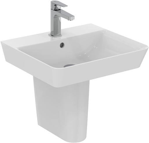 CONCEPT CUBE 2.0 umyvadlo 50 cm, s otvorem pro baterii a přepadem E076801 Obrázek - fotka