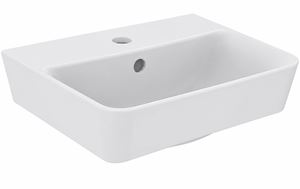 CONCEPT CUBE 2.0 umyvadlo 40 cm, s otvorem pro baterii a přepadem