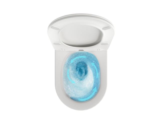RAVAK CHROME závěsné WC, se SoftClose sedátkem, AquaSpin splachování X03121 Obrázek - fotka
